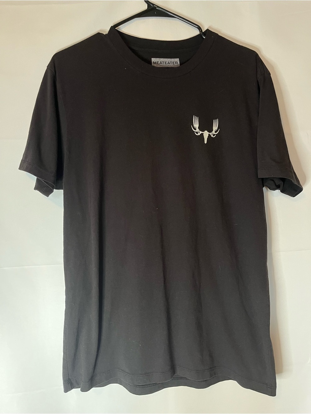 Men's MeatEater Black Short-Sleeve Logo Tee